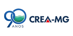 Logotipo do CREA / MG (Conselho Regional de Engenharia e Agronomia de Minas Gerais)