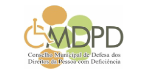 Logotipo do MDPD (Conselho Municipal de Defesa dos Direitos da Pessoa com Deficiência)